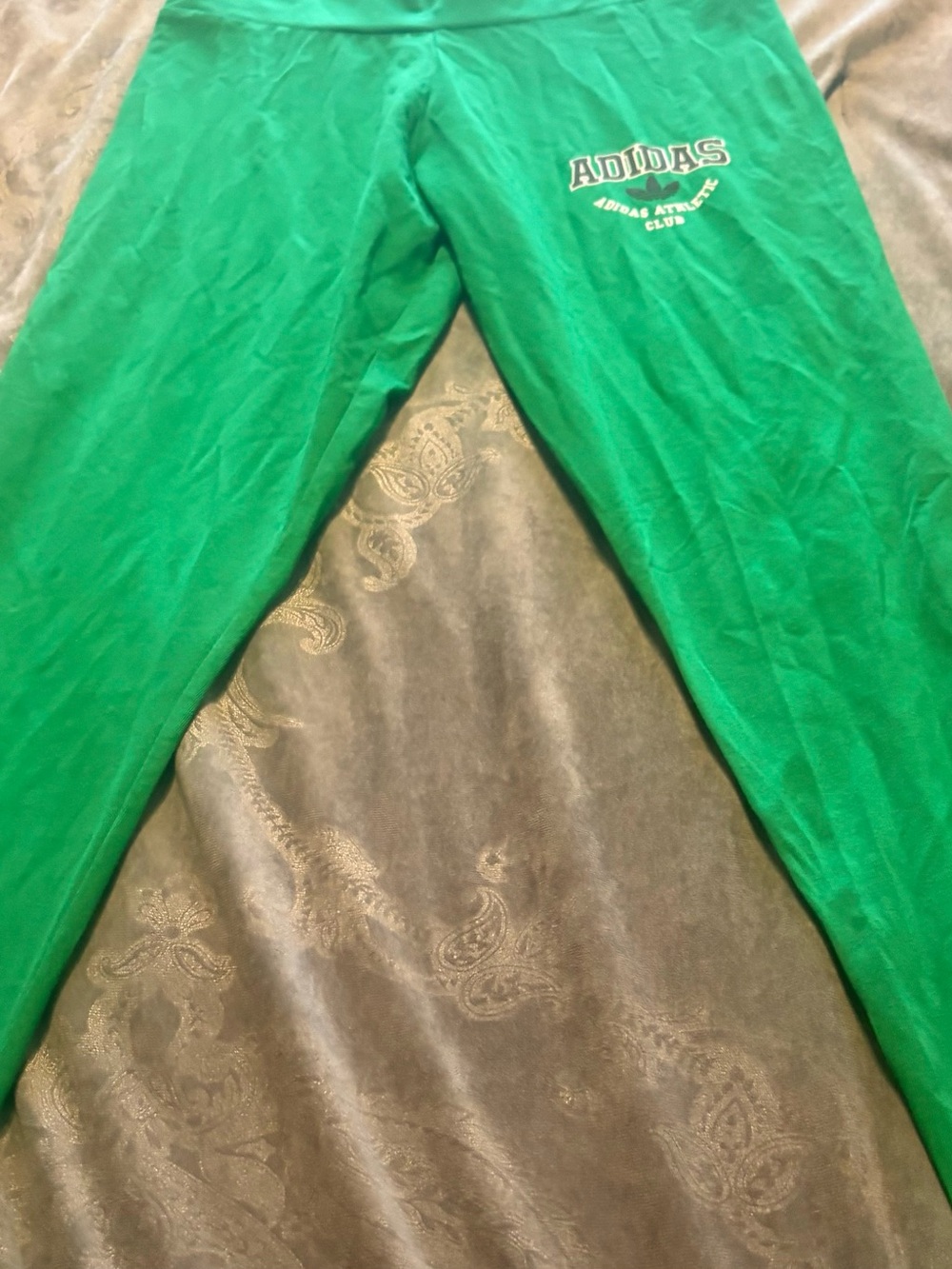 New Adidas Green Athletic Leggings
